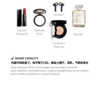 Bolso de Mano de Cuero Negro de Gran Capacidad Nuevo Bolso de Hombro para Viajeros - details 8