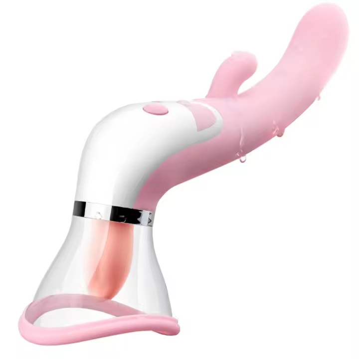 Chupar el clítoris Vibrador Pezón Juguete sexual para mujeres Pezones Masajeador de clítoris Lamiendo el clítoris Estimulador Juguetes para pezones 10 Lamiendo la lengua 2 Modo de succión Juguetes para adultos para mujeres Juego de parejas - 1