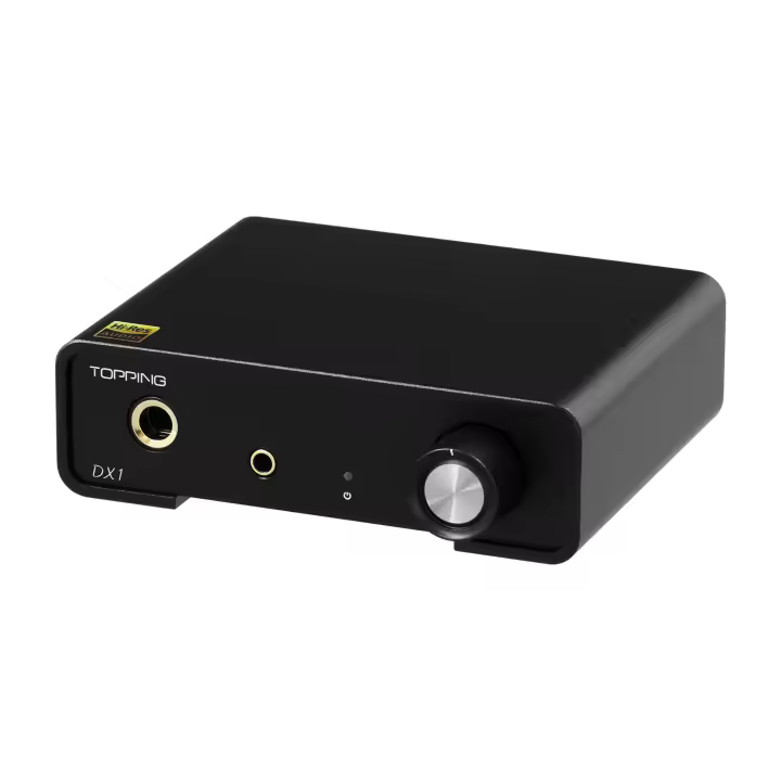 Amplificador de Auriculares DAC Mini TOPPING DX1 Soporte para Decodificador DSD256 PCM384 - 1