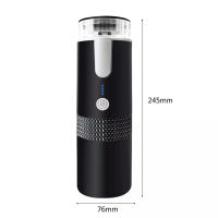Cafetera portátil 2 en 1, cafetera electrónica para café molido y cápsulas, forma redonda, alimentación dual USB/batería, ≤36V, cafetera eficiente para uso doméstico y en viajes - details 7