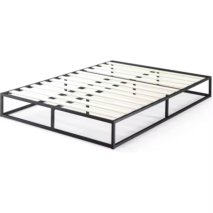 Cama de Metal Joseph Cama 150x200 cm Altura de 25cm con Almacenamiento Bajo - 1