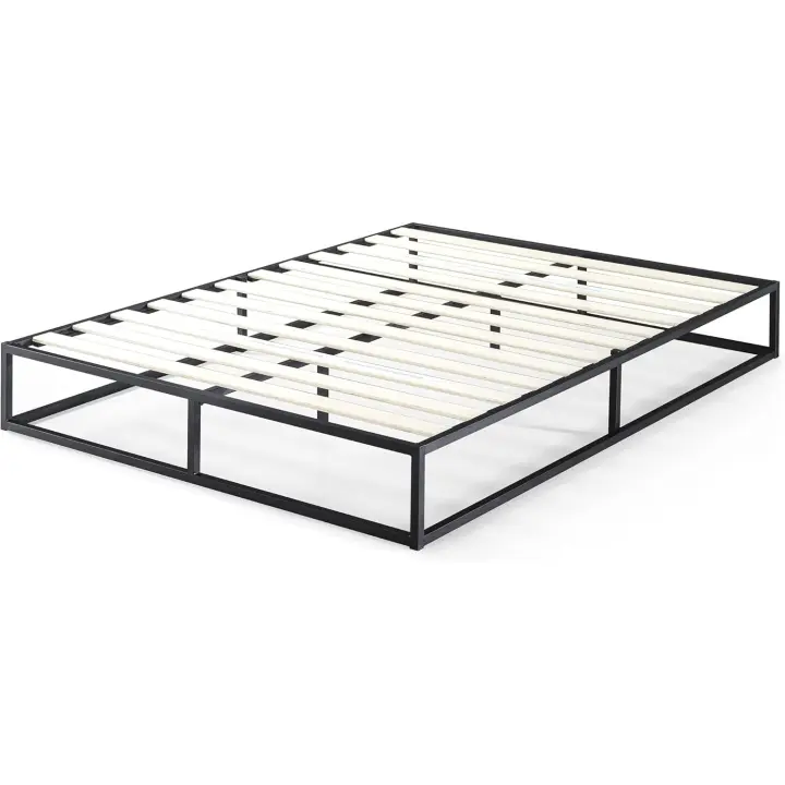 Cama de Metal Joseph Cama 150x200 cm Altura de 25cm con Almacenamiento Bajo - 1