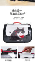 Nueva bolsa transparente para salidas de gatos, bolsa para mascotas, bolsa portátil para salidas, bolsa de hombro para mascotas. - details 4