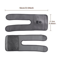 Almohadillas de calefacción eléctrica para artritis, alivio del dolor de rodilla, terapia con calefacción infrarroja, recuperación de codo, rodillera, soporte para el cuidado de la salud, Cable USB - details 6