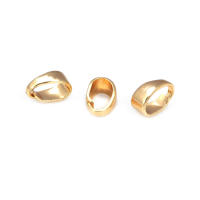 7x3,5 MM 6x4MM 7x5MM 9x4MM 18K Color oro latón dijes conector colgantes cierres suministros para fabricación de joyas accesorios Diy - details 24
