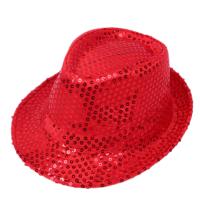 Sombrero De Jazz Británico Para Hombres Y Mujeres Sombrero De Bucket Con Lentejuelas Para Escenario Performance Navidad Fiesta Padres E Hijos Halloween - details 5