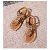 Elegantes Sandalias de Tacón Alto para Mujer Punta Redonda con Diamantes de Imitación - details 41