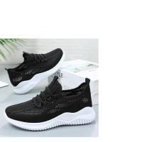 Zapatillas de running ligeras de malla con suela blanda para mujer, zapatillas deportivas informales huecas y transpirables - details 0