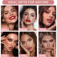 Pintalabios Delineador de Labios, Pintalabios Rojo Rosa, Barra de Labios Mate, Larga duración, Delineador de Labios, juego de Pintalabios - details 8