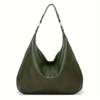Bolso Hobo vegano Vintage, bolso de hombro Retro de gran capacidad, bolso y monedero de moda para mujer - details 5