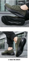 Zapatillas de moda para hombre Zapatillas elásticas ultraligeras y transpirables Suela blanda Zapatos casuales - details 18