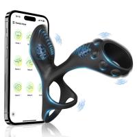 Leten Anillo Vibrador Vibrador Estimulador de Clítoris Retraso de Ejaculación Juguete Sexual para Adultos para Hombres o Parejas - details 0