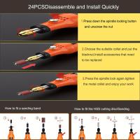 Herramienta Rotativa Inalámbrica de Fusión con Pantalla LED, 3 Velocidades Ajustables, Batería de Litio Recargable por USB, Incluye Múltiples Accesorios para Proyectos DIY y Mejora del Hogar - details 4