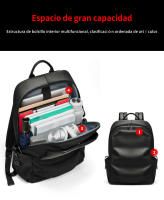 Mochila sencilla para hombre, mochila de viaje de ocio, bolsa para ordenador de 15,6 pulgadas - details 4