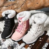 Botas de Nieve Cálidas para Mujer Cómodas y Transpirables de Terciopelo - details 1