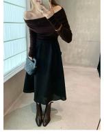 Botas vaqueras retro elegantes con punta en V, tacón grueso arrugado y estilo occidental. - details 12
