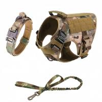 Correa para perros grandes, chaleco de entrenamiento para caminar, arnés y collar para perros de todas las razas, pastor alemán Malinois - details 23