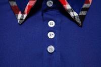 Nueva llegada de los hombres a cuadros bloque de Color camisa de manga larga otoño Casual Patchwork camisas hombre oficina diaria trabajo Social Top camisas - details 23