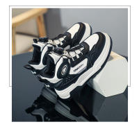 Nuevos zapatos de plataforma alta con botón giratorio para niños de moda, superficie de cuero para niños de hip-hop - details 16