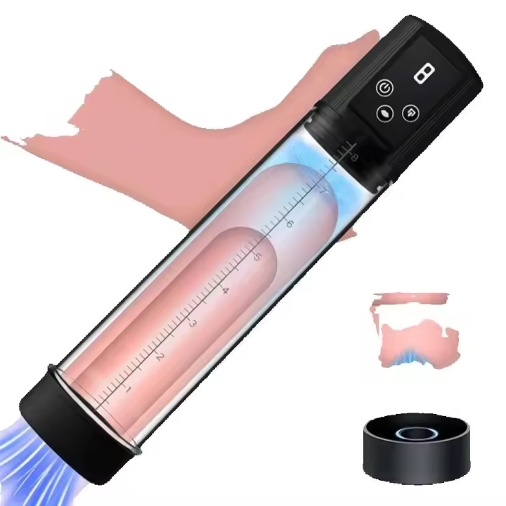 Leten-juguetes sexuales para mejorar la erección, bomba de vacío Manual, entrenador de Miembro grande, masturbador duradero para hombre - 1