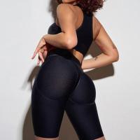 cortos, ropa deportiva de malla transparente para mujer, ropa de Yoga, sujetador deportivo, pantalones cortos de ciclismo, traje para Fitness negro 2024 - details 25