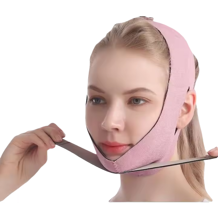 Cinturón elástico para dormir, vende adelgazamiento facial en forma de V, formas de elevación, reduce la cara de papada, banda delgada, correa para la cara - 1
