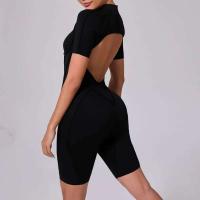 Monos Deportivos de Yoga Fiess Mangas Cortas, Espalda Abierta, Talla Única para Mujeres - details 19