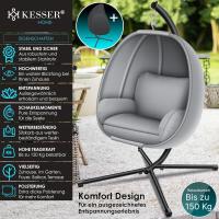 Hamaca de Lujo Marco y Cojín de Asiento Suave Cojín Lateral Cojín de Asiento y Respaldo Cesta - details 10