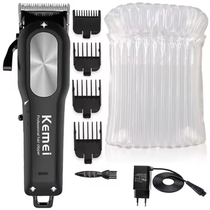 Kemei-cortadora de pelo inalámbrica para hombre, máquina de corte de pelo recargable, ajustable, 2604-100 v - 1