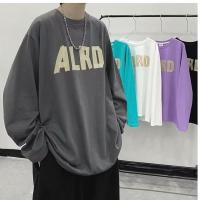 Camiseta de Manga Larga de Moda Ropa Interior Suelta para Hombres en Primavera y Otoño - details 2