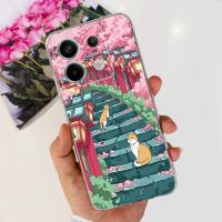 Funda de silicona suave para teléfono móvil, carcasa transparente de 6,67 pulgadas con dibujos animados, para Xiaomi Poco X6 Pro 5G - details 24