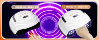 Lámpara de Uñas LED UV Profesional 81 Abalorios, 380W, Sensor Automático, 4 Configuraciones de Temporizador Ideal para Gel Polish Kit de Manicura de Belleza - details 3