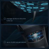 Afeitadora Eléctrica Recargable Barba de Papel Húmedo/Seco, Pantalla LED, Afeitadora de Belleza para Hombres con Recortador Pop-up - details 0