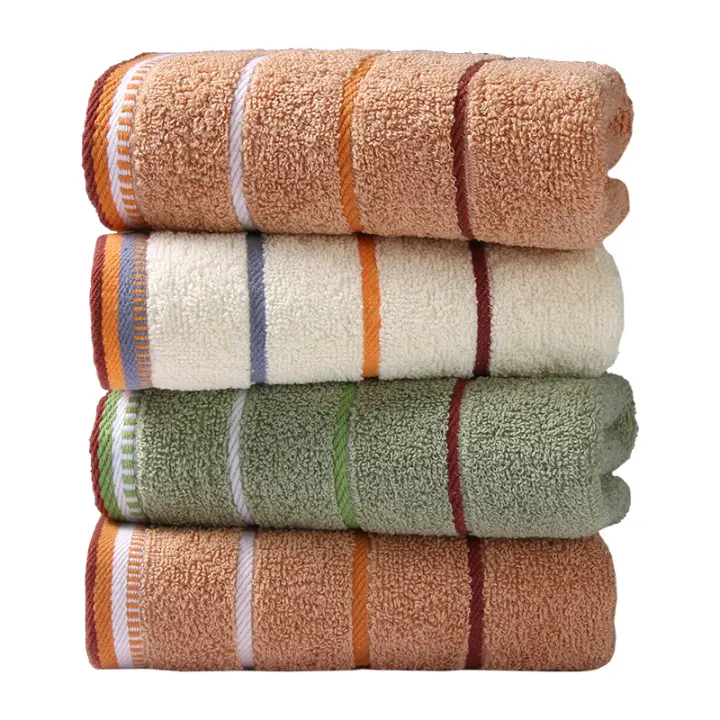 Juego de 4 Toallas de Algodón 100% - Ultra Suaves y Absorbentes para Baño, Spa y Uso Diario - 1