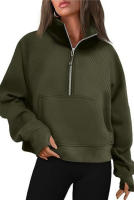 Sudaderas de cuello alto para mujer, jerséis femeninos, tops de otoño e invierno - details 9