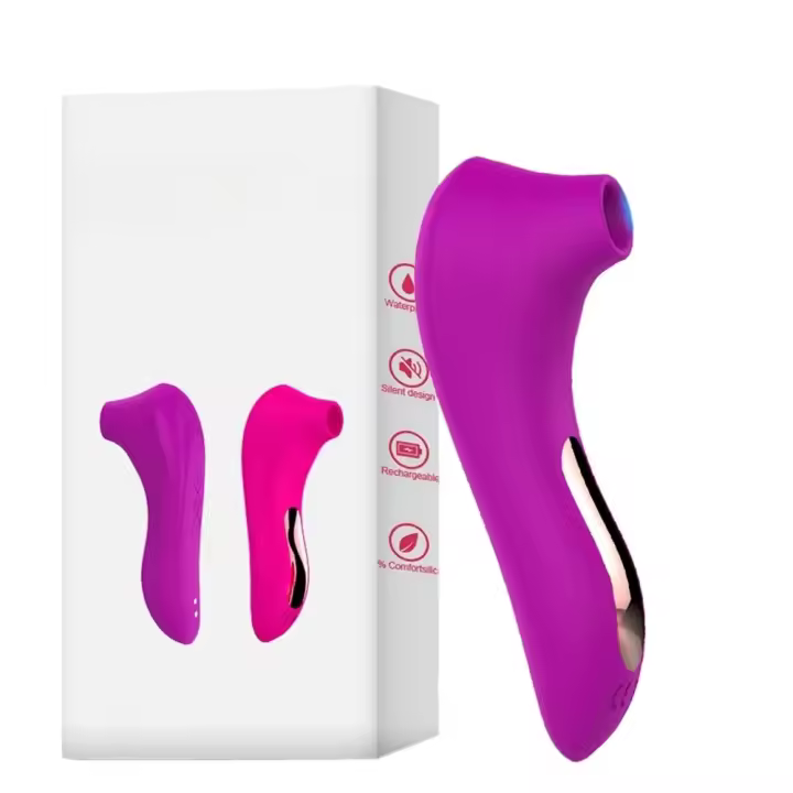 Potente inhalador, vibrador femenino del clítoris, pezón, estimulador de vacío oral, máscara, juguete sexual, productos para adultos para mujeres - 1