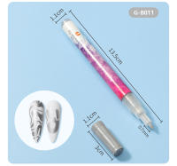 Lápiz de dibujo para arte de uñas, esmalte de Gel único, grafiti de belleza, decoración impermeable, pintura acrílica, delineador de fácil secado, herramienta de manicura - details 15