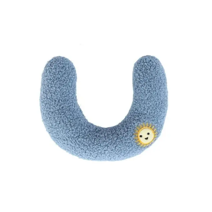 Almohada Suave en Forma de U para Gatos Juguete de Dormir para Mascotas - 1