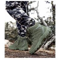 Botas de Entrenamiento de Combate Táctico Zapatillas de Senderismo de Respuesta Rápida Antidesgaste para Acampar al Aire Libre Zapatillas de Pesca y Caza para Hombres - details 15