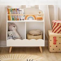 Librería Infantil Niños 3 Estanterías Estantería Estándar InfantilBlancoH80cmKMB01-WES - details 11