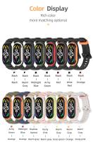 Correa Mi Band 7 6 5 para Mi Band 7 Correa de muñeca Correa de reloj de repuesto suave TPU silicona Miband 6 5 pulsera - details 6
