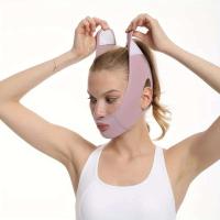 Banda adelgazante transpirable para mujer, moldeador de cara en V, cinturón de elevación de mejillas y barbilla, correa de masaje Facial antiarrugas, herramientas para el cuidado de la piel - details 1