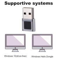 Mini lector de huellas dactilares USB, dispositivo de módulo, escáner biométrico para Windows 10/11/Hello Dongle, portátiles, PC, llave de seguridad USB - details 4