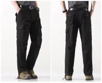 Pantalones de carga tácticos para hombres, Ropa de algodón para exteriores de talla grande, Pantalones de senderismo de camuflaje - details 5