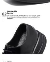 Ligue y use zapatos de cuero multifuncionales para hombre con un vestido de negocios con parte inferior de esponja marina - details 3