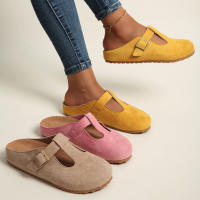 Sandalias de Plataforma Gruesas para Mujer Zapatos Casuales con Diseño Romano - details 1