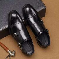 2024 zapatos de cuero italianos del vestido del negocio de los hombres del estilo de la moda de la hebilla del nuevo producto Oxford - details 2