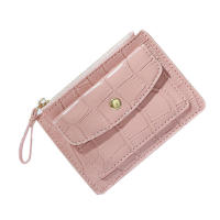 Tarjetero de PU para mujer, cartera de bolsillo pequeña, monedero, regalo para amigos, familiares y vecinos - details 3