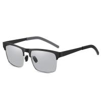 Gafas de Sol para Hombres Polarizadas, Protección UV400, Diseño Rectangular, Montura Semiplana y Lentes - details 1