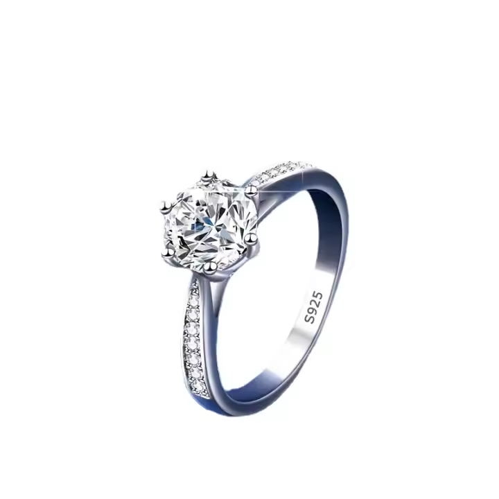 Anillo femenino estilo Ins con apertura ajustable, nicho, lujo ligero, anillo de moda de circonita de alta gama para compromisos, bodas y regalos, regalo del Día de la Madre - 1